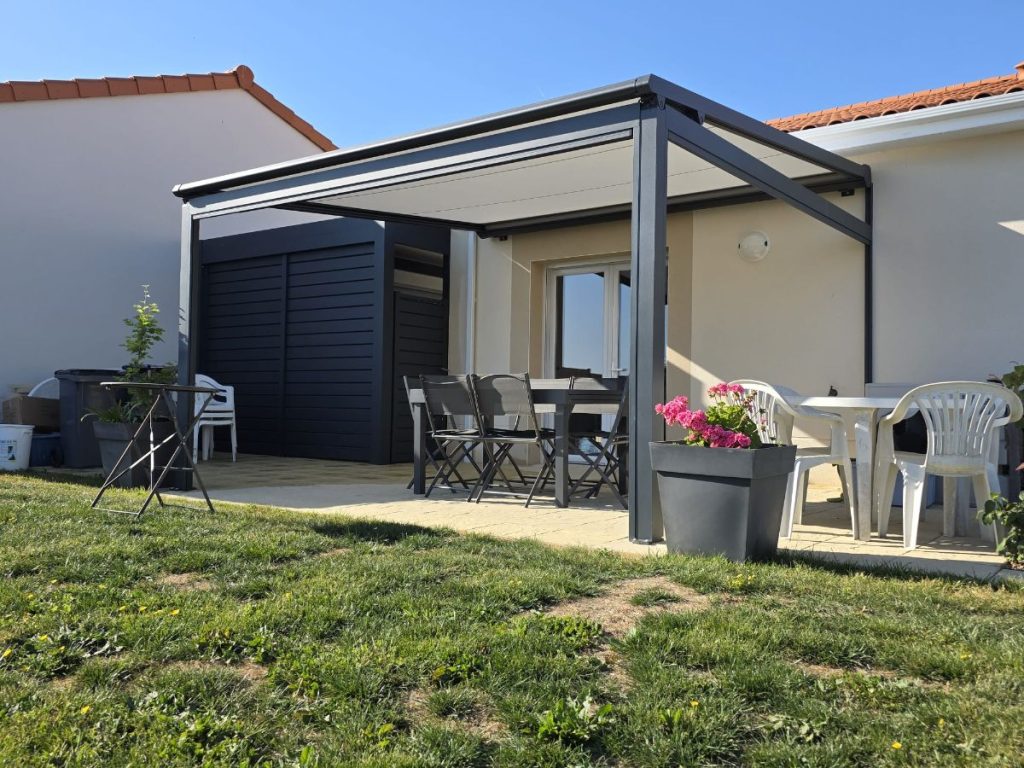 Pergola toile rétractable - Beaupréau